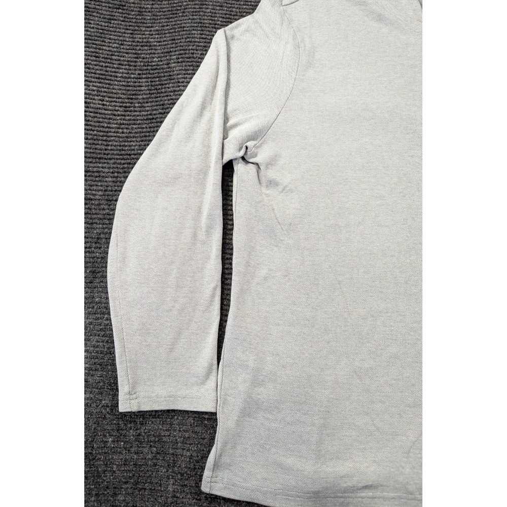 Skechers GoWalk Shirt Mens XL Gray Cotton Embroidered Logo Long Sleeve Crewneck - Picture 4 of 16